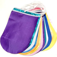 تصویر ریسه پرچم رنگی 