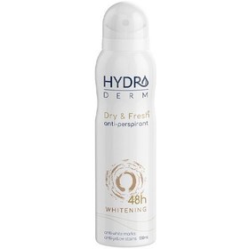 تصویر اسپری دئودورانت و ضد تعریق مدل روشن کننده HYDRODERM Lady Hydroderm Lady Whitening Dry Spray Deodorant And Anti-Perspirant 150ml