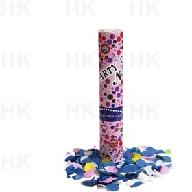 تصویر بمب کاغذ پولک رنگی 