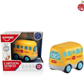 تصویر اسباب بازی اتوبوسHE0537 هانگر HUANGER 