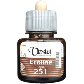 تصویر اکولین وستا کد 251 رنگ Sepia حجم 40ml 