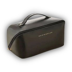 تصویر کیف لوازم آرایش چرمی 