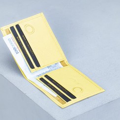 تصویر جاکارتی کیف پول چرم مگنتی 