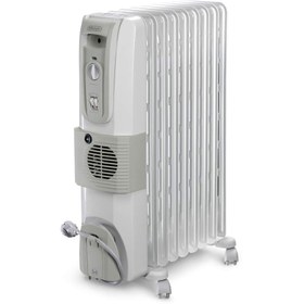 تصویر شوفاژ برقی دلونگی مدل KH770925 ظرفیت ۹ پره فن دار 