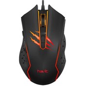 تصویر ماوس گیمینگ هویت MS1027 Gamenote MS1027 Optical Gaming Mouse