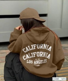 تصویر سویشرت خوش استایل و شیک کالیفرنیا 