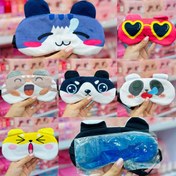 تصویر چشم بند کمپرس دار فانتزی تسکین سردرد و میگرن 