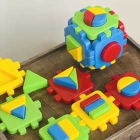 تصویر مکعب هوش پازلی 