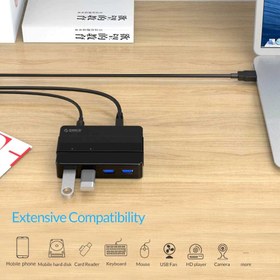 تصویر هاب 4 پورت USB3.0 اوریکو مدل H4928-U3 ا ORICO H4928-U3 USB3.0 Hub 4 Port ORICO H4928-U3 USB3.0 Hub 4 Port