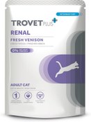 تصویر غذای تر درمانی رنال گربه ترووت محصول هلند TROVET Renal Cat Food