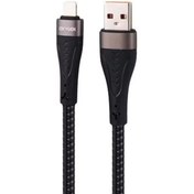 تصویر کابل شارژ اکسیژن OXYGEN LX-3 USB to Lightning طول ۱ متر توان ۶۰ وات 