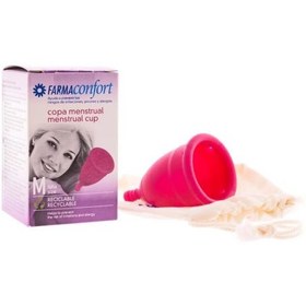 تصویر کاپ قاعدگی سایز متوسط فارما کانفورت Farma Confort Menstrual Cup