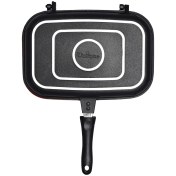 تصویر تابه رژیمی چدن گرانیت سایز 34 یونیک کد 8916 مدل دیاموند رنگ مشکی 