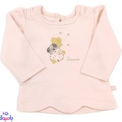 تصویر بلوز آستین بلند دخترانه دانالو طرح ویولت 