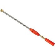 تصویر لانس ۶۰ سانت برنجی. با استفاده از این لانس میتوانید سمپاشی خود را راحت تر کرده و بیشتر میتوانید سمپاشی کنید این لانس مجهز به تنظیم فشار و تنظیم نوع پاشش سم میباشد قابل استفاده در سمپاش های فرغونی و زنبه ایی و شارژی 