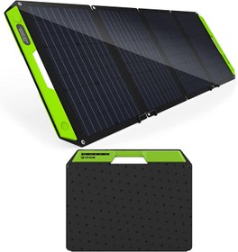 تصویر پنل خورشیدی قابل حمل مدل Topsolar 100W Foldable Portable Solar - ارسال 15 الی 20 روز کاری 