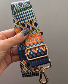 تصویر بند طرحدار کد 03 - نقره ای strap sn03