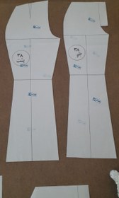 تصویر الگو شلوار بوت کات(متد تجاری) - 42 