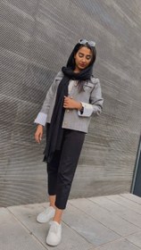 تصویر مانتو جناغی 