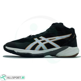 تصویر کتانی والیبال اسیکس Asics Sky Elite FF Black White 