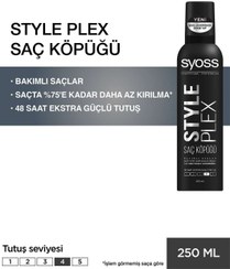 تصویر فوم مو اورجینال برند Syoss مدل Style Plex Köpük 250 ml کد 306007636 