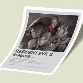 تصویر استیکر Resident Evil-3 Remake Leon 