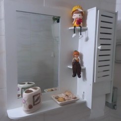 تصویر آینه و باکس مدل درب خطی کد۲۲۷ 