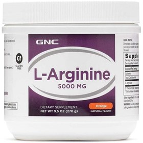 تصویر ال آرژنین جی ان سی GNC L-Arginine 5000mg 