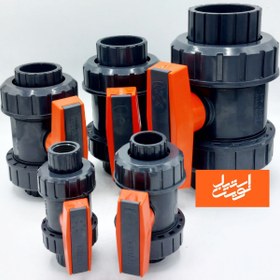 تصویر شیر توپی UPVC 