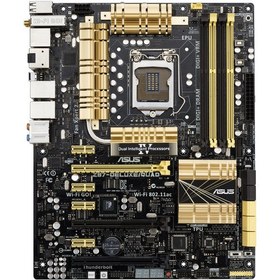 تصویر مادربرد ایسوس Z87-DELUXE/QUAD Motherboard ASUS Z87-DELUXE/QUAD