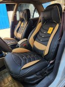 تصویر روکش صندلی چرم طرح کامارو مناسب رنو ال 90 کد L90-CAM 