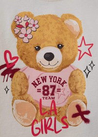 تصویر تی شرت نوزاد دختر بژ دفکتو 