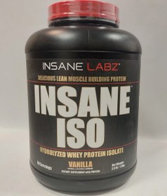 تصویر پروتئین وی ایزوله اینسین لبز اینسین ایزو Insane Labz Insane ISO Whey Protein Powder 2kg