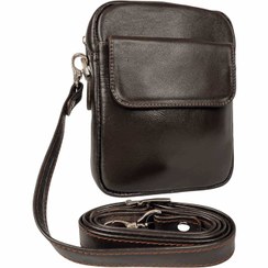 تصویر کیف دوشی مردانه چرم طبیعی آرباس کد AR2008 