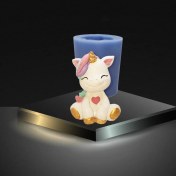 تصویر قالب سیلیکونی اسب تک شاخ 