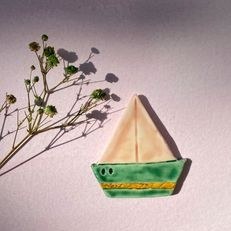 تصویر مگنت یخچال قایق 