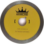 تصویر صفحه برش سرامیک و راف بر عقیق نازک نورلند 115 Neverland 