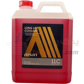 تصویر ضدیخ آیسین حجم ۴ لیتر قرمز 