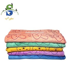 تصویر حوله حمام سگ و گربه بانی 