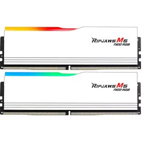 تصویر رم جی اسکیل مدل Ripjaws M5 DDR5 32GB DUAL 6000MHz CL36 White 