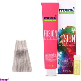 تصویر رنگ مو مارال مدل Fusion شماره 8.210 حجم ۱۰۰ میلی‌لیتر رنگ سفید خاکستری 
