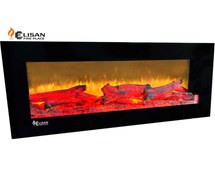 تصویر شومینه برقی الیسان سایز 50*120 باهیزم4 بعدی - 16 fireplace