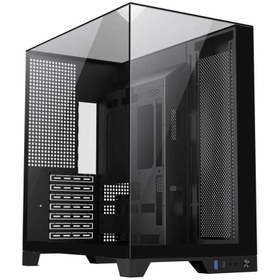 تصویر کیس کامپیوتر گیم مکس Infinity Plus Mid Tower مشکی Game Max Infinity Plus Mid Tower Black Computer Case