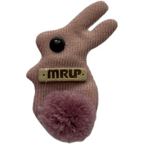 تصویر تکه دوزی خرگوش نیم رخ 