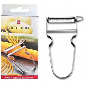 تصویر خلال کن ژولین ویکتورینوکس اصل سوئیس مدل 7.6072 Victorinox Sparschäler Julienne J-Star 