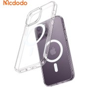 تصویر کاور گوشی اپل iPhone 14 Pro Max مک دودو مدل Crystal Pc Magnetic Mcdodo Crystal Pc Magnetic Cover for Apple iPhone 14 Pro Max