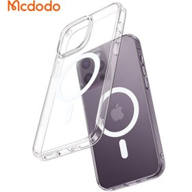 تصویر کاور گوشی اپل iPhone 14 Pro Max مک دودو مدل Crystal Pc Magnetic Mcdodo Crystal Pc Magnetic Cover for Apple iPhone 14 Pro Max