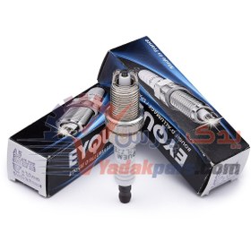 تصویر شمع پایه کوتاه اکیوم دو پلاتین فرانسه (بسته۴عددی) EYQUEM Spark Plugs RFC42LZ2E FRANCE