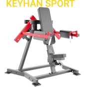 تصویر دستگاه بدنسازی سرشانه نشر از جانب نشسته مدلK1 طرح KEYHAN SPORT - قرمز 