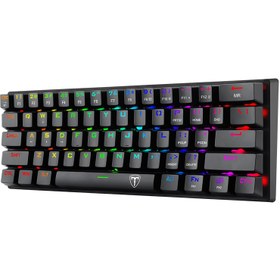 تصویر کیبورد مخصوص بازی تی-دگر مدل VERDE T-TGK317 ا T-DAGGER VERDE T-TGK317 Gaming Keyboard T-DAGGER VERDE T-TGK317 Gaming Keyboard